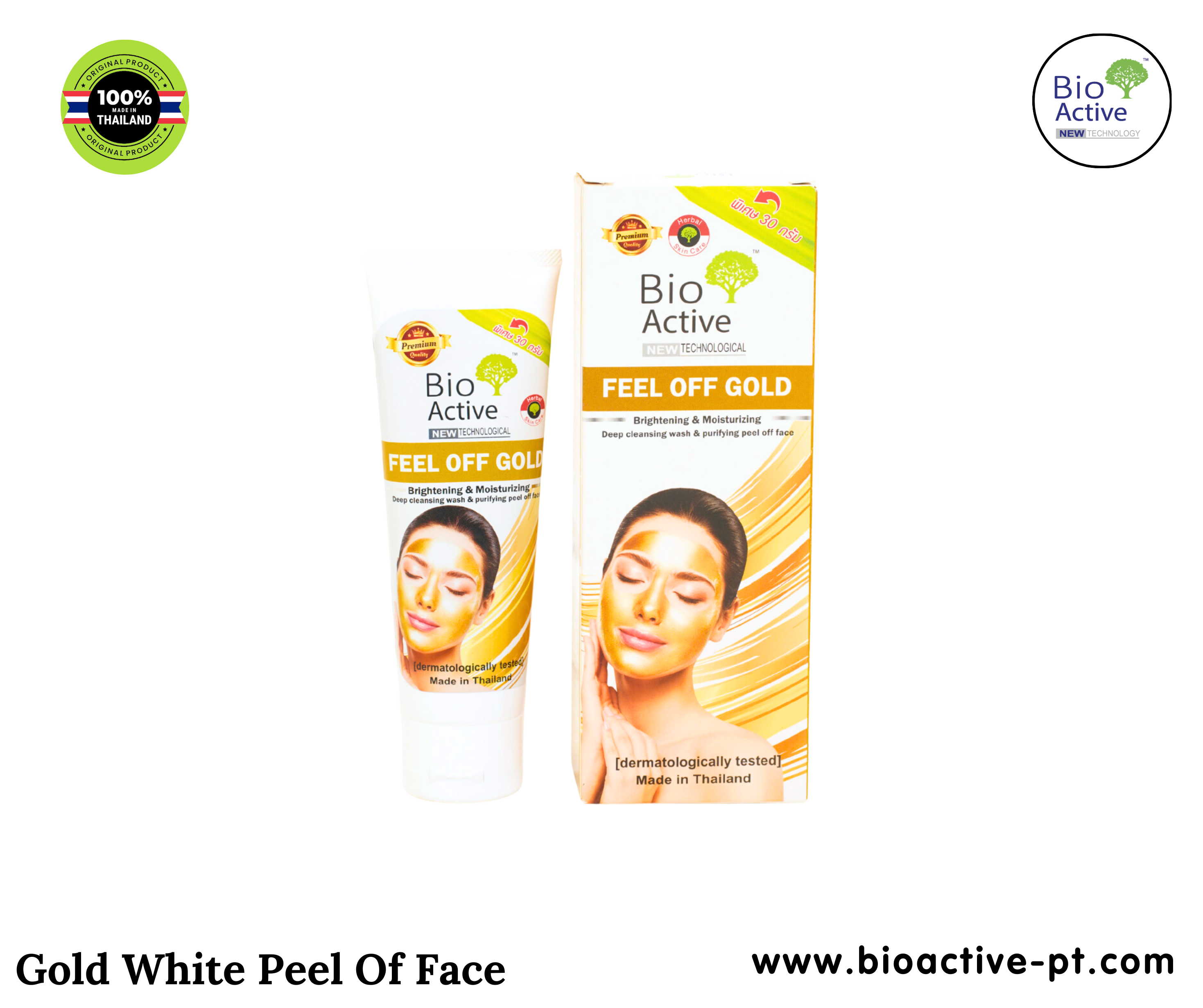 Bio Active Gold White Peel Of Face